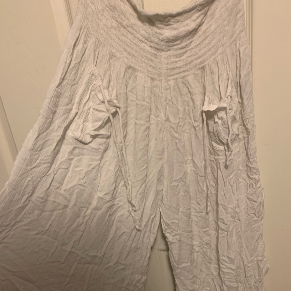 Boho Beach pants with small front pockets